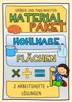 Vorschau - Arbeitsblätter - Materialpaket - Flächen & Hohlmaße - Deckblatt