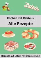 Vorschau - Arbeitsblätter - Materialpaket: "Kochen mit Calibius" - Rezepte auf Latein - Deckblatt
