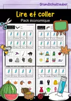 Vorschau - Arbeitsblätter - Lire et coller Kit d'économie - Kit de matériel (français) - Deckblatt