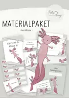 Vorschau - Arbeitsblätter - Materialpaket Axolotlklasse (grau/beige) - Deckblatt