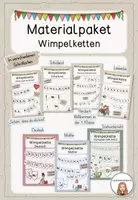Vorschau - Poster - Materialpaket Wimpelketten - Deckblatt