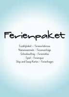 Vorschau - Arbeitsblätter - Ferienpaket - Deckblatt
