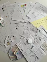 Vorschau - Arbeitsblätter - Materialpaket Sommerferien - Deckblatt