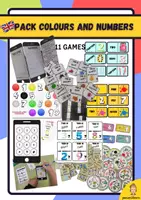 anteprima - Esercizi - Raccolta di materiali: Pack colours and numbers - Pagina di copertina