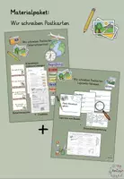 Vorschau - Unterrichtsreihen - Materialpaket Postkarten schreiben - Deckblatt