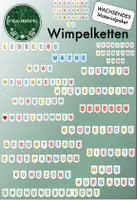 Vorschau - Mal- und Bastelvorlagen - Materialpaket: alle Wimpelketten - Deckblatt
