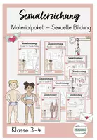 Vorschau - Stundenentwürfe - Materialpaket Sexualerziehung - komplette Einheit mit vielen Materialien - Deckblatt