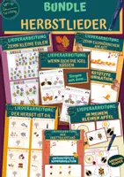 Vorschau - Spiele - Bundle: Herbstlieder / Liederarbeitung mit dem Anybook-Reader - Deckblatt