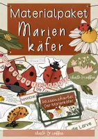 Vorschau - Unterrichtsreihen - Materialpaket Marienkäfer - Tafelmaterial, Bastelvorlagen, Wissenskartei zu Lebenszyklus, Körperbau & Mehr - Deckblatt
