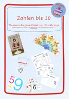 Vorschau - Arbeitsblätter - Gesamtpaket Mathe "Zahlen bis 10 erarbeiten" - Deckblatt