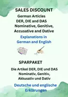Vorschau - Fördermaterial/Inklusion - DISCOUNT SPARPAKET German Articles DER, DIE and DAS and the 4 German Cases - Die Artikel DER, DIE und DAS und die 4 Kasus - Deckblatt
