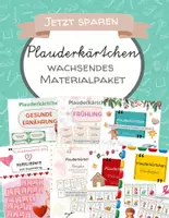 Vorschau - Spiele - Wachsendes Materialpaket Plauderkärtchen / Gesprächskarten - Deckblatt