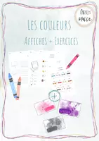 Vorschau - Arbeitsblätter - Materialpaket: Les couleurs - Die Farben - Deckblatt