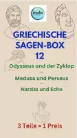 Vorschau - Stundenentwürfe - Griechische Sagen- Box 12 (Odysseus und der Zyklop, Narziss, Medusa) - Deckblatt