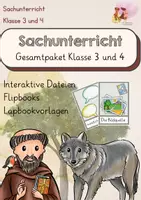 Vorschau - Unterrichtsreihen - Gesamtpaket - Sachunterricht Klasse 3 und 4 - Deckblatt