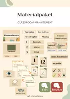 Vorschau - Stationenlernen - Schulstart Classroom Management wachsendes Materialpaket für die Sekundarstufe - Deckblatt