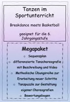 Vorschau - Stundenentwürfe - Breakdance meets Basketball: vollständige Unterrichtssequenz - Deckblatt