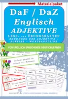Vorschau - Fördermaterial/Inklusion - DaF / DaZ: Englisch - Adjektive Materialpaket - Deckblatt