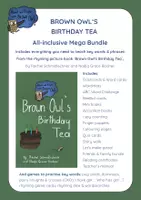 Vorschau - Arbeitsblätter - Brown Owl's Birthday Tea - MEGA BUNDLE - Deckblatt