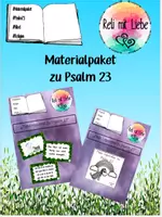 Vorschau - Arbeitsblätter - Materialpaket zu Psalm 23 - Deckblatt
