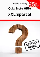 Vorschau - Arbeitsblätter - XXL Materialpaket: Erste Hilfe Quizze - Deckblatt