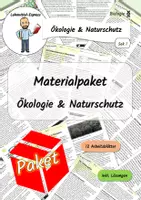 Vorschau - Arbeitsblätter - Ökologie & Naturschutz - Materialpaket 1+2 (Sek 1) - Deckblatt
