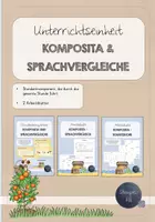 Vorschau - Unterrichtsreihen - Materialpaket: Komposita und Sprachvergleiche - Deckblatt