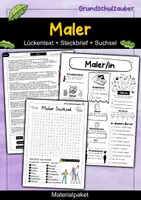 Vorschau - Spiele - Maler Sparpaket - Materialpaket - Deckblatt