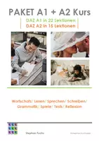 Vorschau - Stundenentwürfe - DaZ A1- und A2-Kursbuch im Paket (37 Lektionen/ mehr als 900 Seiten) - Deckblatt