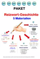 Vorschau - Unterrichtsreihen - XL-Paket : Reizwort-Geschichte / Impuls-Geschichte - Deckblatt