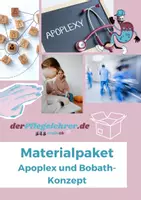 Vorschau - Stundenentwürfe - Materialpaket Apoplex und Bobath-Konzept - Deckblatt