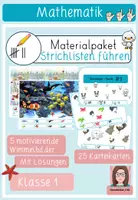 Vorschau - Arbeitsblätter - Materialpaket Strichlisten - Mathe Anfangsunterricht - Deckblatt
