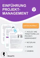 Vorschau - Arbeitsblätter - Projektmanagement - Materialpaket - Deckblatt