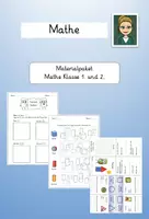 Vorschau - Arbeitsblätter - Materialpaket Mathe Klasse 1 - 2 - Deckblatt