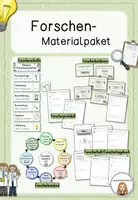 Vorschau - Arbeitsblätter - Forschen - Materialpaket - Deckblatt