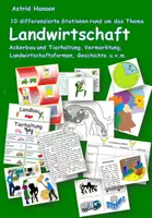 Vorschau - Stundenentwürfe - Materialpaket - Stationenlernen Landwirtschaft - Deckblatt