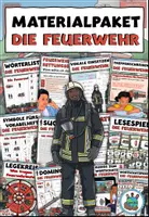 Vorschau - Arbeitsblätter - Materialpaket "Die Feuerwehr" Achtung, Notfall! DaZ / DaF / Sachunterricht - Deckblatt