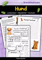 Vorschau - Arbeitsblätter - Hund Materialpaket - 3 für 2 Sparpaket - Deckblatt