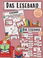 Vorschau - Unterrichtsreihen - BUNDLE: Leseförderung/ Leseband - Strategien zur Leseförderung - Deckblatt