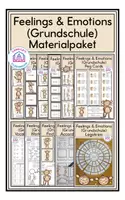 Vorschau - Arbeitsblätter - Feelings & Emotions - Materialpaket - Deckblatt