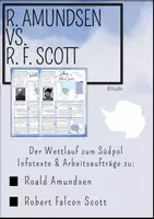 Vorschau - Arbeitsblätter - Materialpaket: R. Amundsen & R. F. Scott - Der Wettlauf zum Südpol - Deckblatt