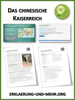 Vorschau - Arbeitsblätter - Das chinesiche Kaiserreich (Materialpaket) - Deckblatt