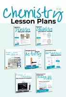 Vorschau - Arbeitsblätter - Chemistry Lesson Bundle - 6th grade Science - Deckblatt