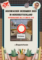 Vorschau - Arbeitsblätter - Materialpaket: "Hochwasser in Norddeutschland (2024)" (Klassen 5-7 UND 9-11) - Deckblatt