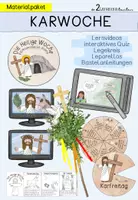 Vorschau - Arbeitsblätter - Materialpaket Religion : Palmsonntag- Ostern - Deckblatt