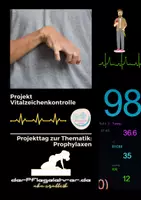 Vorschau - Stundenentwürfe - Projekttage Vitalzeichen und Prophylaxen für Pflegeberufe - Deckblatt