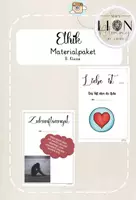Vorschau - Unterrichtsreihen - Materialpaket: Ethik 8. Klasse - Deckblatt