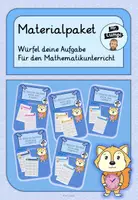 Vorschau - Arbeitsblätter - Materialpaket - Kopfrechnen Würfel deine Aufgaben Klasse 1 -3 - Deckblatt