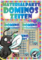 Vorschau - Stundenentwürfe - Materialpaket - Deutsch - Domino - Zeiten - Legematerial - Deckblatt