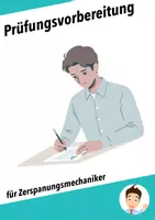 Vorschau - Arbeitsblätter - Prüfungsvorbereitung Zerspanungsmechaniker - Materialpaket - Deckblatt